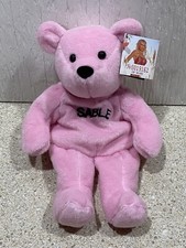 1999 WWF Attitude SABLE 8" Plush Bear Limited POPULAR 38 SPECIAL HOT POPULAR