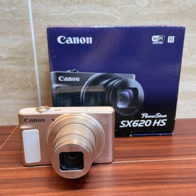 Canon PowerShot SX620 HS 20.2 MP Digital Camera - Black for sale