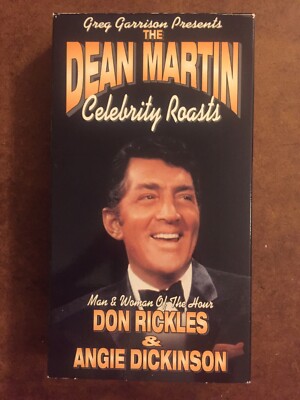 The Dean Martin Celebrity Roasts VHS Tape Don Rickles Angie Dickinson