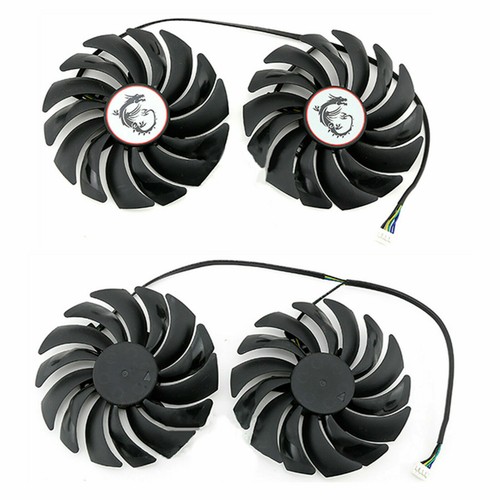 Grafikkarte Kühlung Lüfter Für MSI GTX1080ti 1080 RX470 1070ti 1070 1060 GAMING - Bild 1 von 9