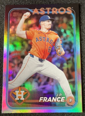 2024 Topps Update US26 JP France RAINBOW FOIL SP. Houston Astros