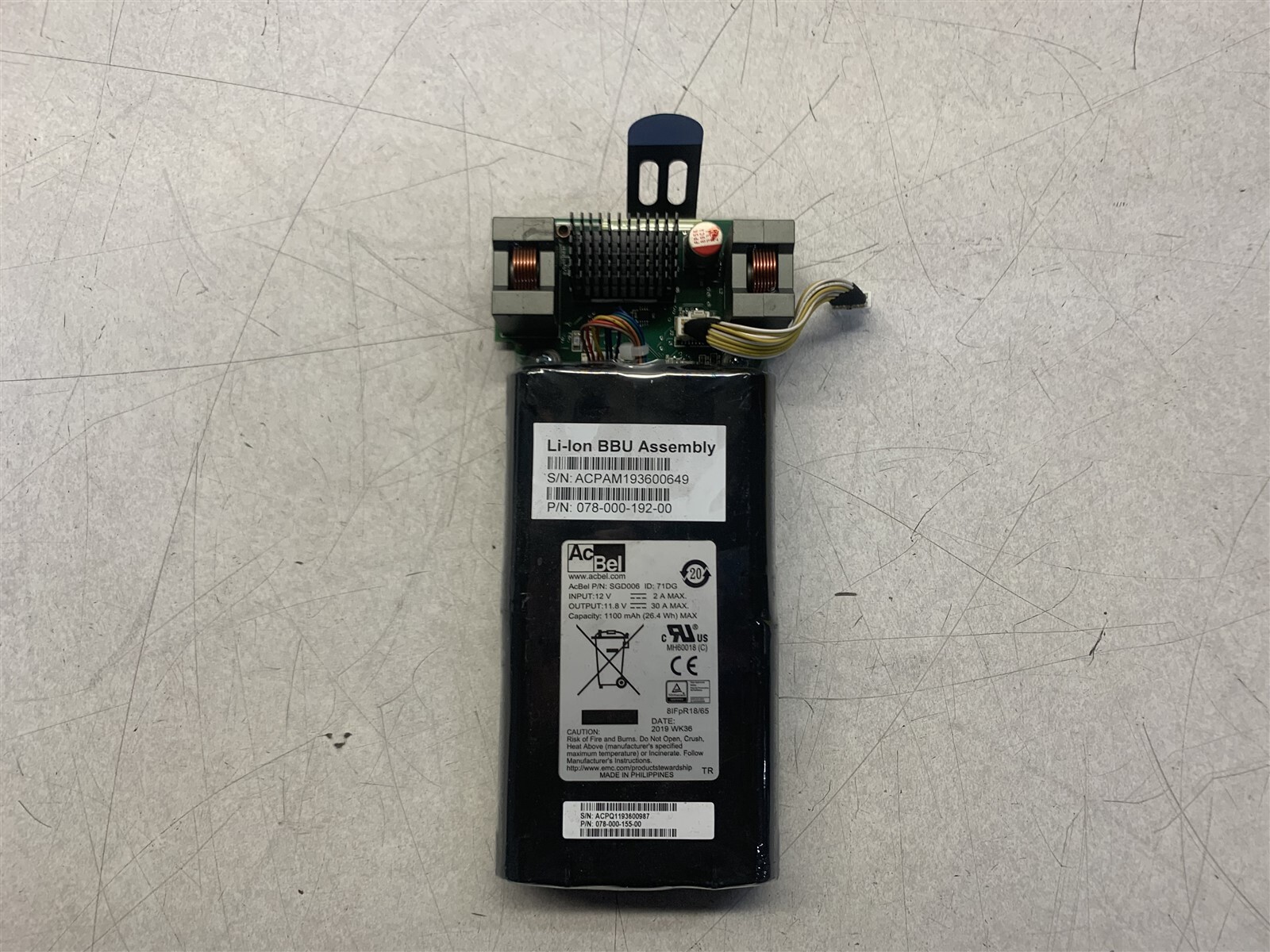AC BEL LIION BBU ASSEMBLY BATTERY SGD006 eBay