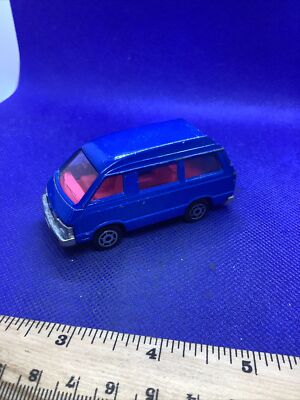 Majorette Toyota Lite Ace No.216 Black 1/52 EAGLE Hatch Open France Vintage 