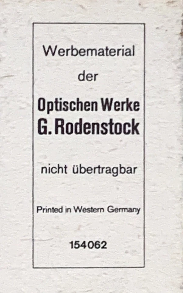 C1970 TONI SAILER GAFAS DE SOL RODENSTOCK de colección Anteojos SOPORTE DE EXHIBICIÓN Póster Foto 3 de 4