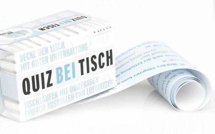 10er Pack: Quiz bei Tisch von Valina, super Mitbringsel/Geschenk .....(á €7,95)