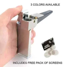 Wickie Lite Replica ALL IN ONE Tobacco Smoking Pipe w/ Free Screens Lighter Pipe