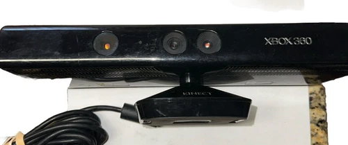 Microsoft Xbox 360 Kinect Motion Sensor (Model 1414) Black Authentic - Picture 3 of 6
