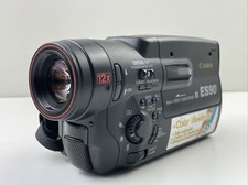 Canon ES90 12x LZoom 0.55 Color LCD Viewfinder 8mm Camcorder - PARTS or REPAIR