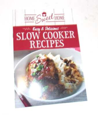 Home Sweet Home Easy Slow Cooker Recipes Pamphlet- (PB, 2021)