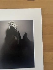 Madonna Fashion Fine Art Photography Print Matted Black Widow Editorial Archive