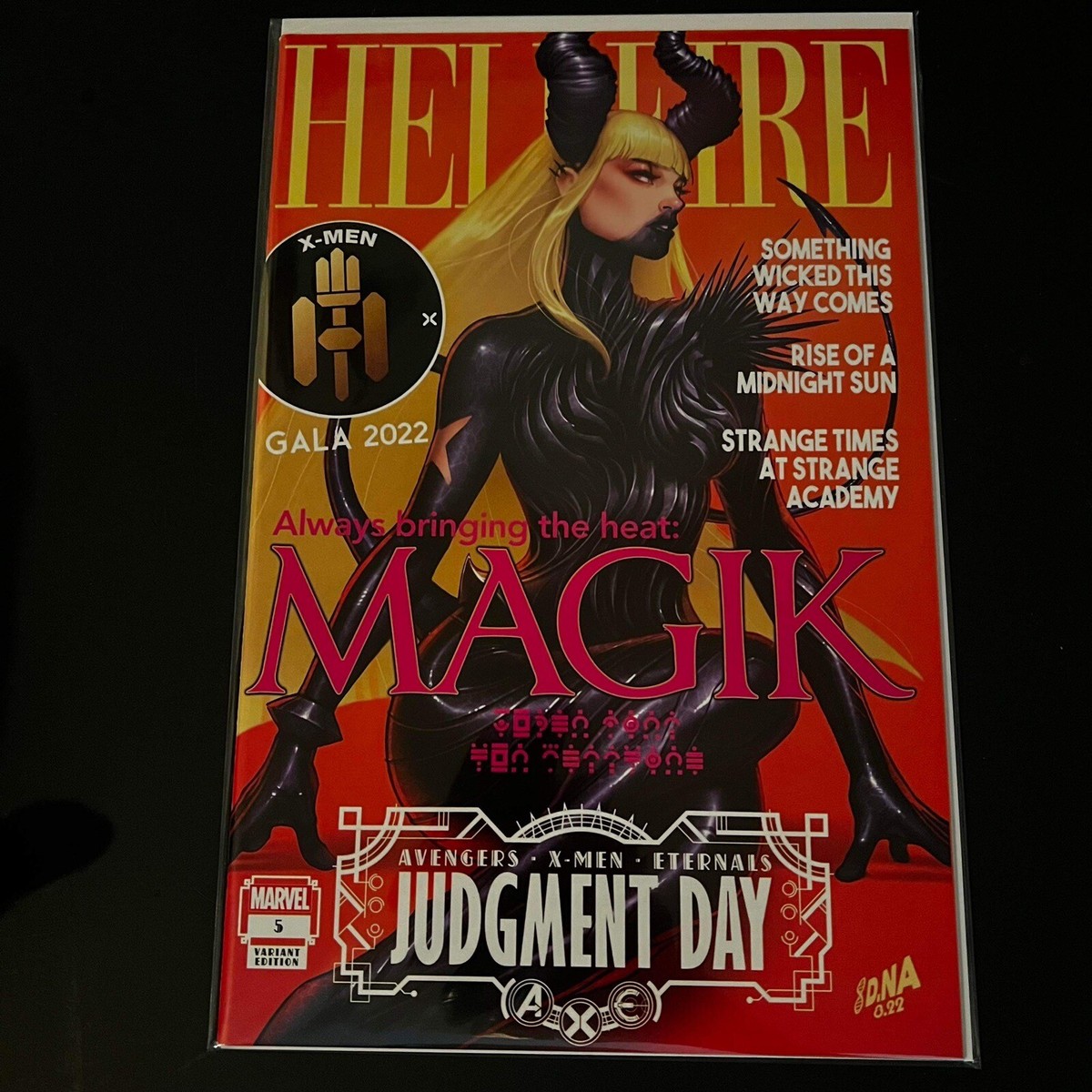 AXE Judgment Day #5 Magik Hellfire Gala David Nakayama Virgin