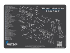 Taurus G2 Millenium Pro Armorers Premium Bench Cleaning Mat Cerus Gear 