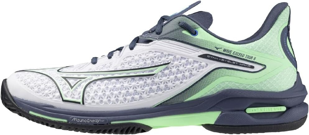 Теннисные туфли MIZUNO WAVE EXCEPT TOUR 6 OC Белый мятный 61GB2472 US65245 см 25090₽