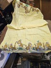 Vintage Baby Blanket Receiving TIGERS BABY  jungle Animal Pastels Cotton