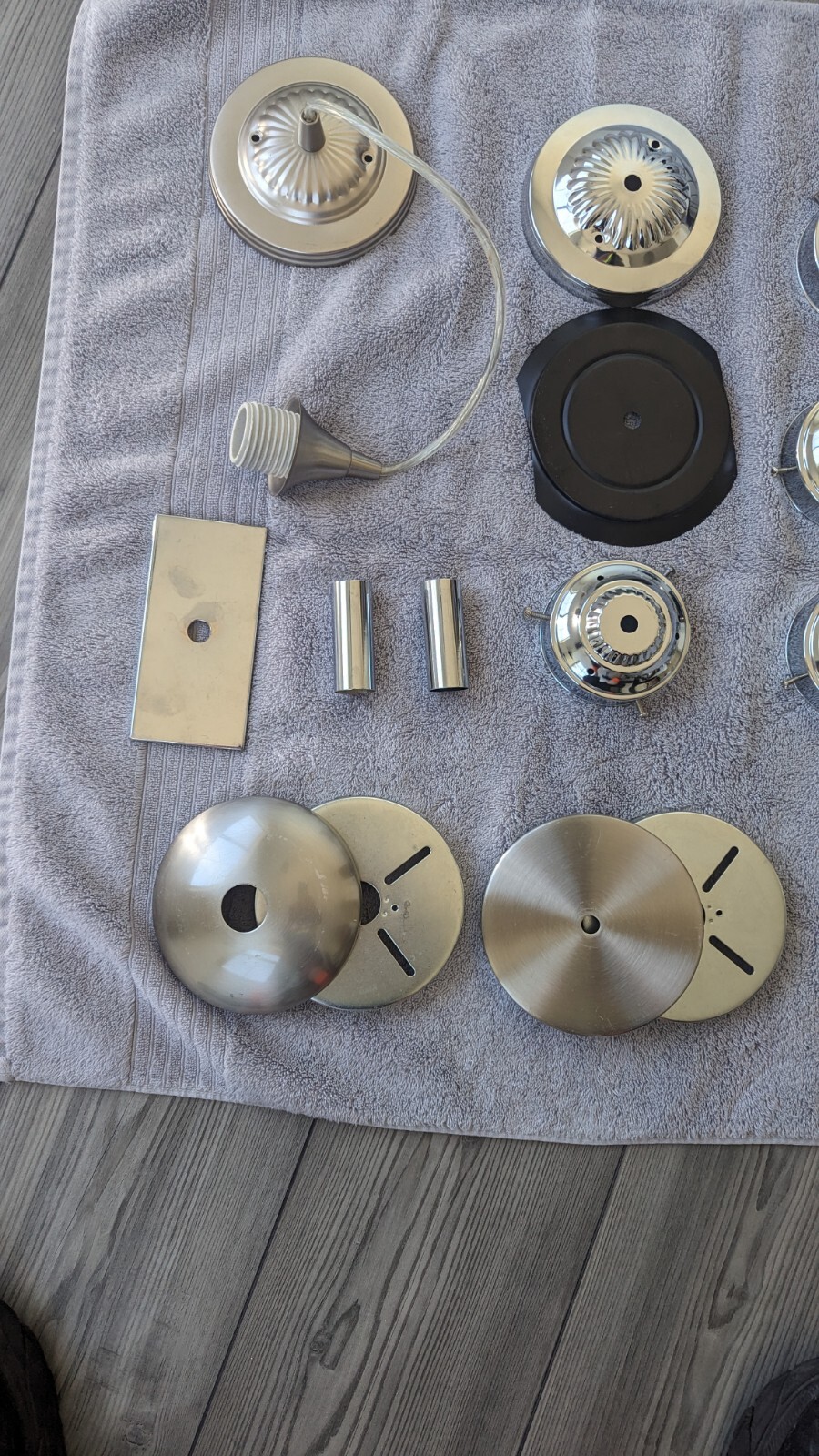 21 On This LOT Swag Light Parts, Caps, Tops, Finishers, Etc eBay