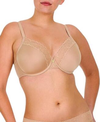 Natori Women's Hidden Glamour Full Fit Contour Underwire Bra Cafe