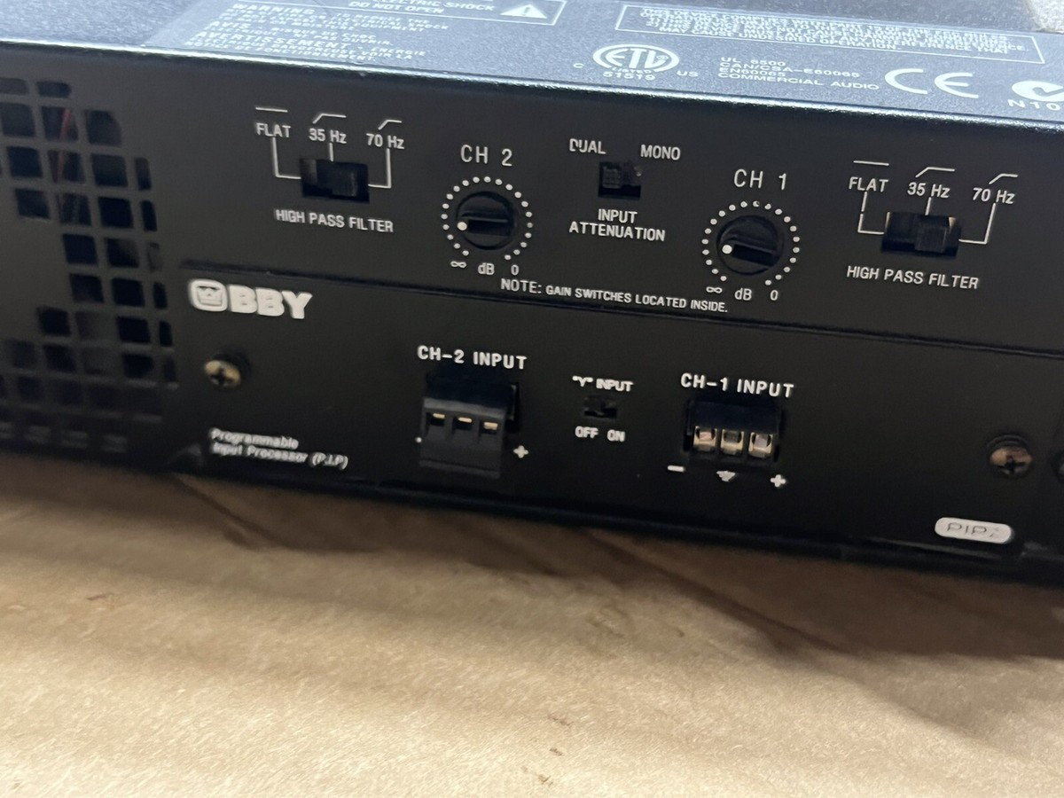 crown CTs 600 CTs600 power amplifier bby Tested | eBay