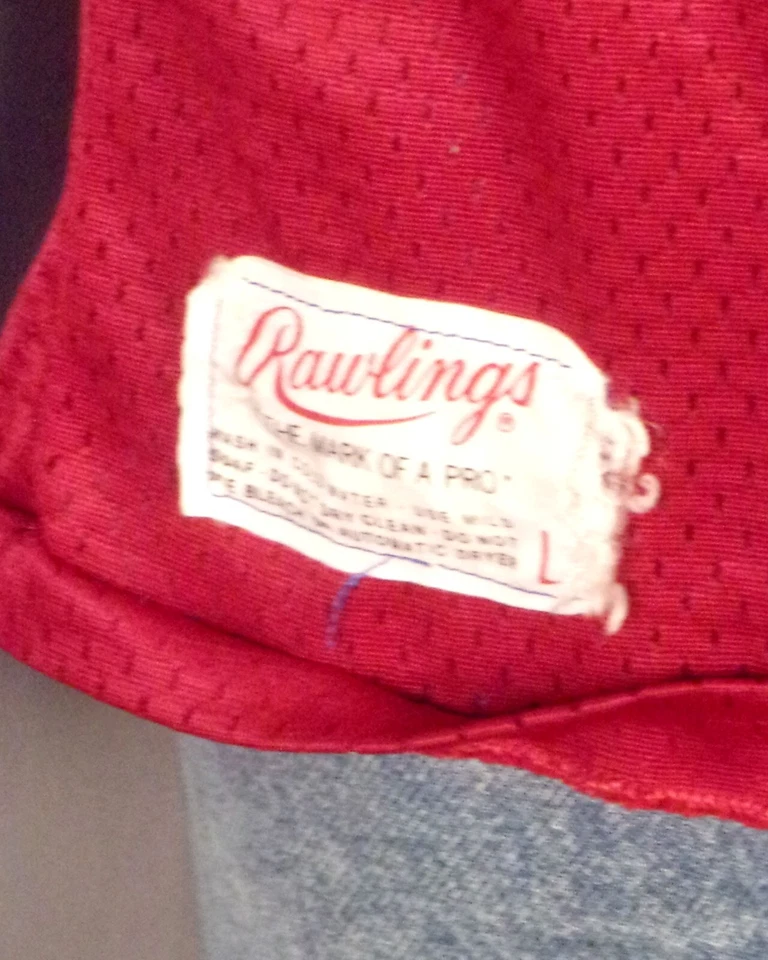 Camiseta de fútbol cosida de nailon Rawlings vintage años 80 90 Arizona State Sun Devils? L Foto 3 de 4