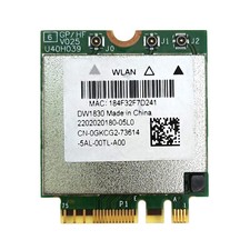 DW1830 BCM943602BAED AC WiFi BT Card M.2 for XPS 15 9550 1300Mbps Wireless WLAN