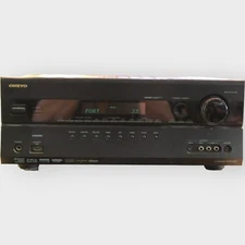 Onkyo Receiver HT-RC260 7.2 Channel Home Theater Black Tested Working