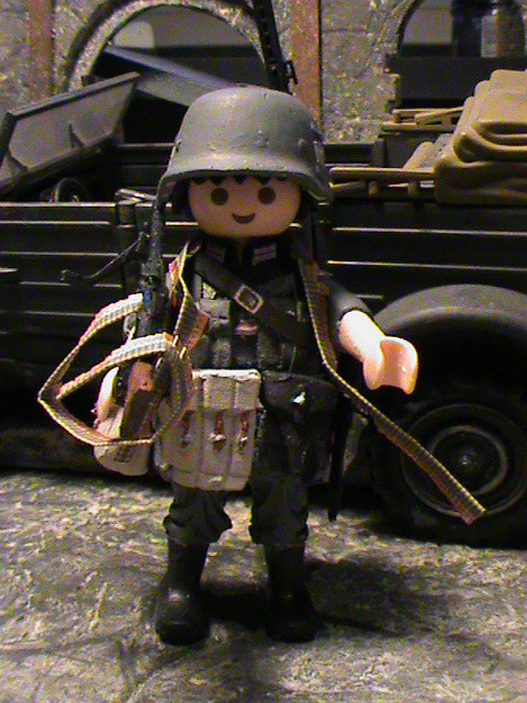 PLAYMOBIL CUSTOM SUBOFICIAL WEHRMACHT (NORMADIA-1944) REF-0594 BIS