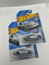   26 Hot Wheels Walmart Exclusive Zamac Porsche 911 Carrera T 007 Lot of 2