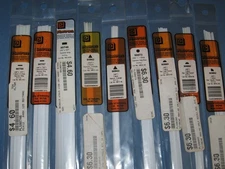 Plastruct 10” Styrene Shapes .040” Strips, Triangles, Hex, Half, Qtr Rods  9 pks