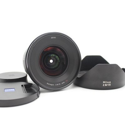 MINT Carl Zeiss Milvus 2.8/15 ZE Prime Lens, Full-Frame Compatible, Black, #8500