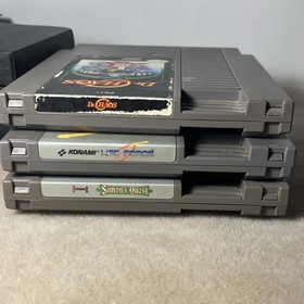 NES Game Lot Life Force Castlevania II Simon's Quest Dr. Chaos NTSC-U/C
