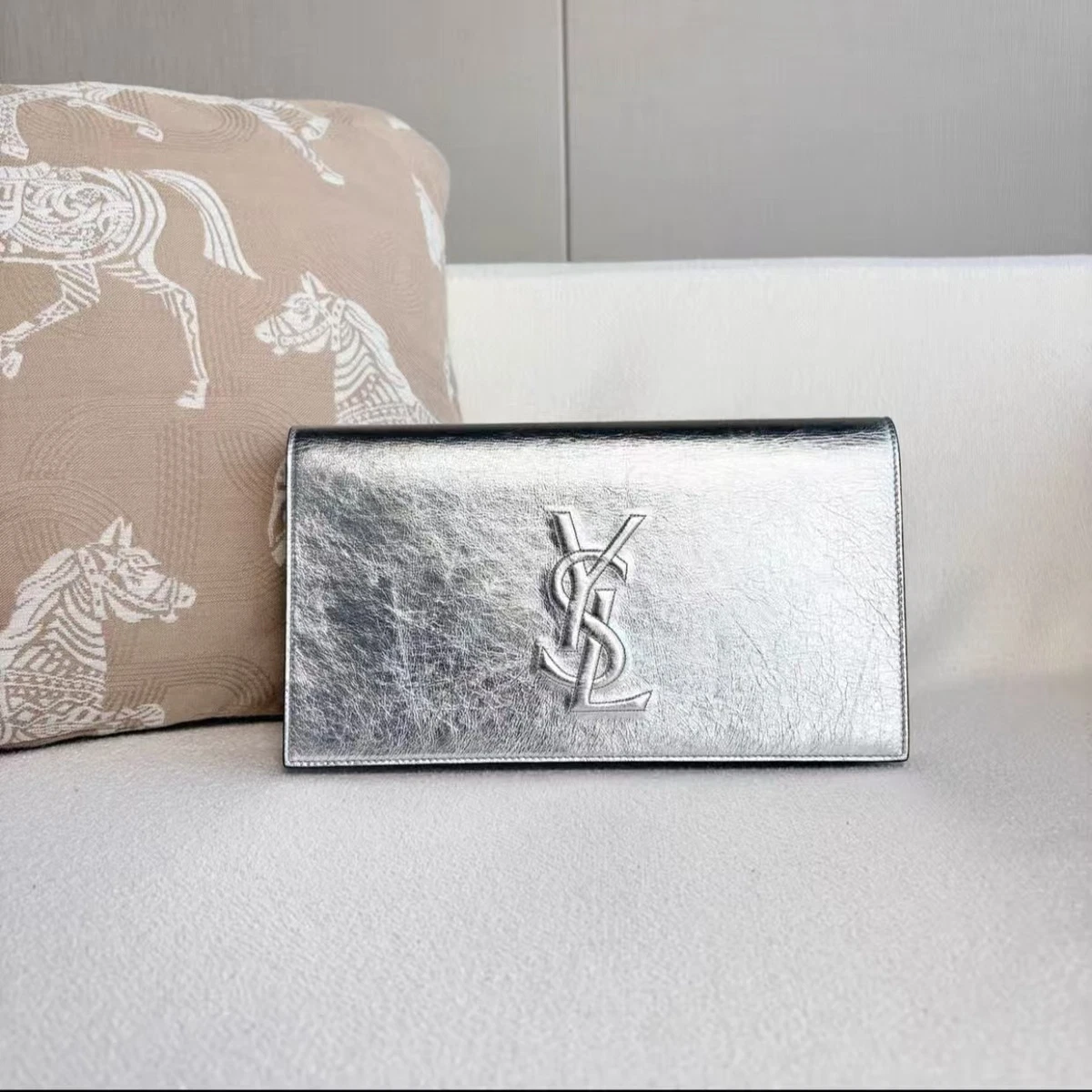 Saint Laurent Silver Metal Bags & Handbags for Women for sale | eBay