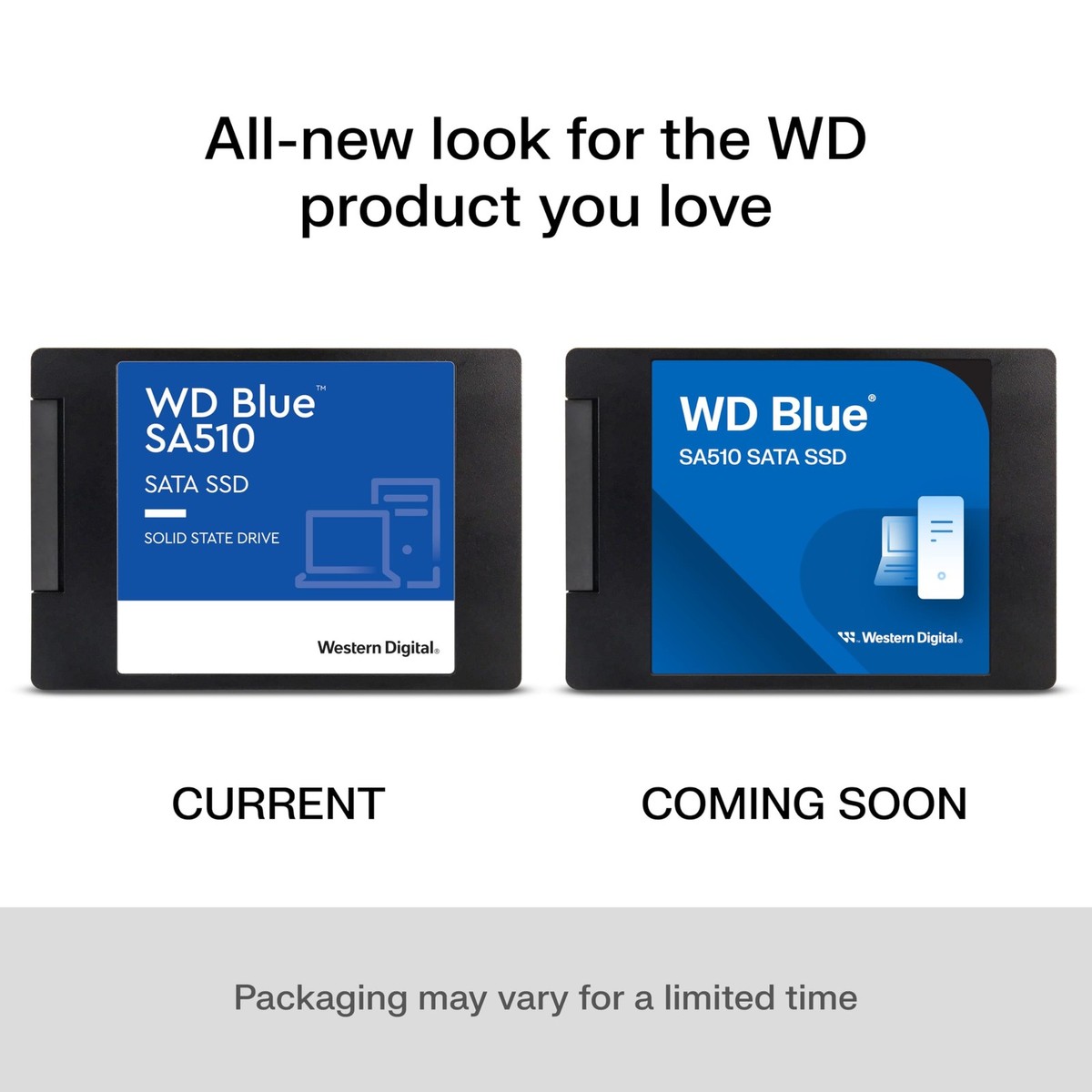 Western Digital 500GB WD Blue SA510 SATA Internal Solid State