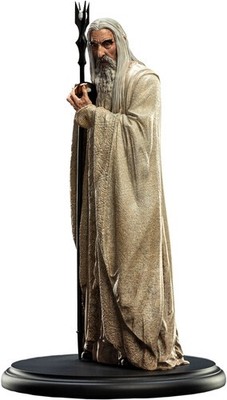WETA Workshop Polystone - The Lord of The Rings Trilogy - Saruman the White Stat
