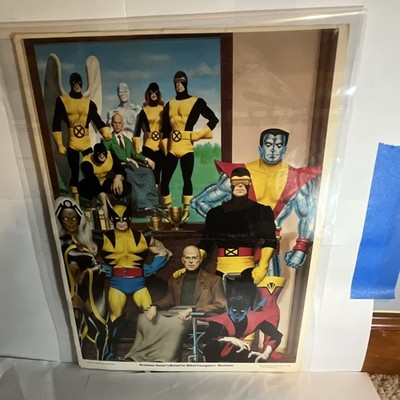 Marvel X-Men Professor Xavier's School Gifted Youngsters Revisited Poster 1980