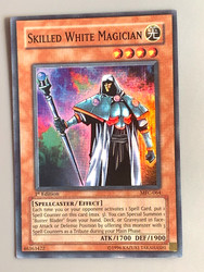Skilled White Magician MFC-064 Magician's Force 1st Edition Super Rare