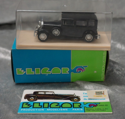 1/43 ELIGOR 1030 ROLLS ROYCE 20/25 1928 LIMOUSINE BLACK