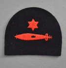 Royal Navy Seaman Torpedo Man, WW2 Era Trade Badge/Patch