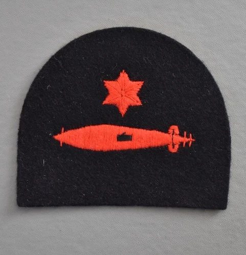 Royal Navy Seaman Torpedo Man, WW2 Era Trade Badge/Patch