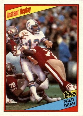1984 Topps #355 Fred Dean San Francisco 49ers