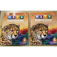 Math Expressions Common Core Grade 5 Volumes ...
