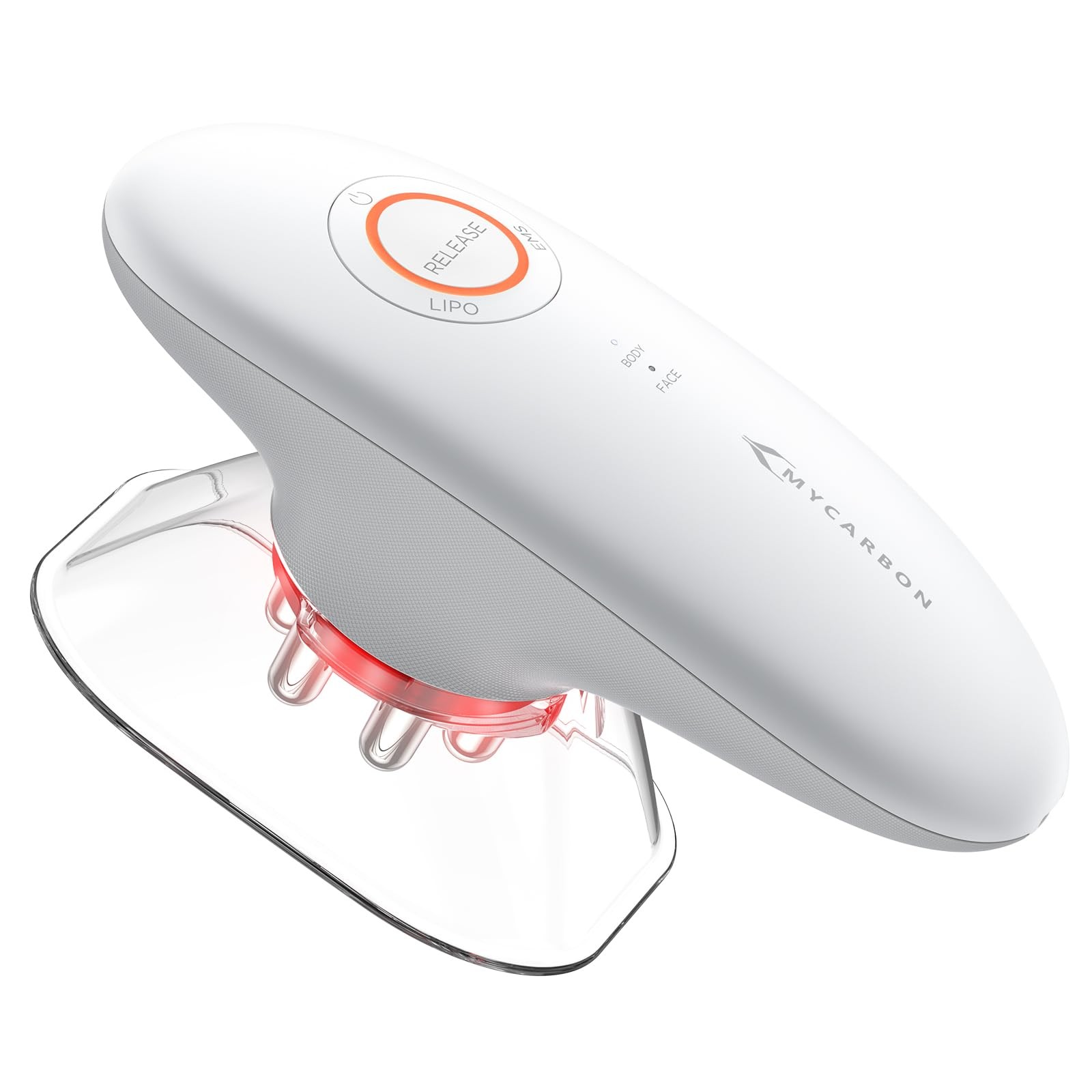 MYCARBON 3 in 1 Cupping Massager for Beautiful & Firm Skin White