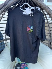 MONEY CLOTHING MENS BLACK LOGO TSHIRT UK SIZE M BNWT 