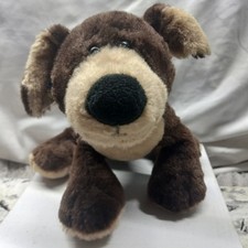 GANZ Webkinz Mocha PUP Brown Dog Plush Stuffed Animal Collectable