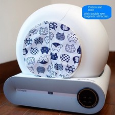 Newly Upgraded High Quality Cat Basin Odor Dust-proof Door Curtain Matching