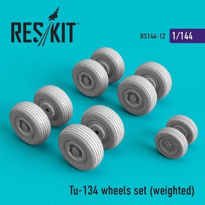 ResKit RS144-0012 1:144 Tupolev Tu-134 Laufradsatz (gewichtet)