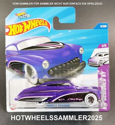 HOT WHEELS ''PURPLE PASSION'' HW DESIGNED BY HYW63-N521 OVP UNGEÖFFNET ANSEHEN!