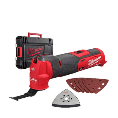 Milwaukee M12 FMT 12V FUEL Brushless Akku-Multitool / reines Werkzeug + Koffer