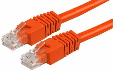 Image of PRO SIGNAL - RJ45 Male to Male Cat6 UTP Ethernet Patch Lead, 10m Orange