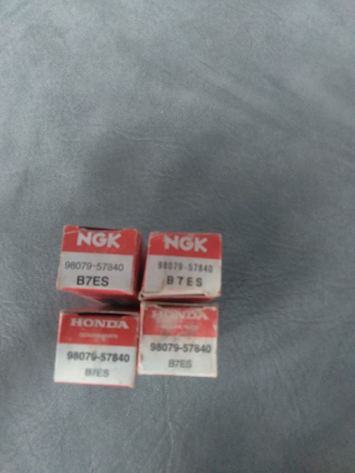 Honda OEM Part 98079-57840 4SPARK PLUGS B7ES NGK FREE SHIPPING 