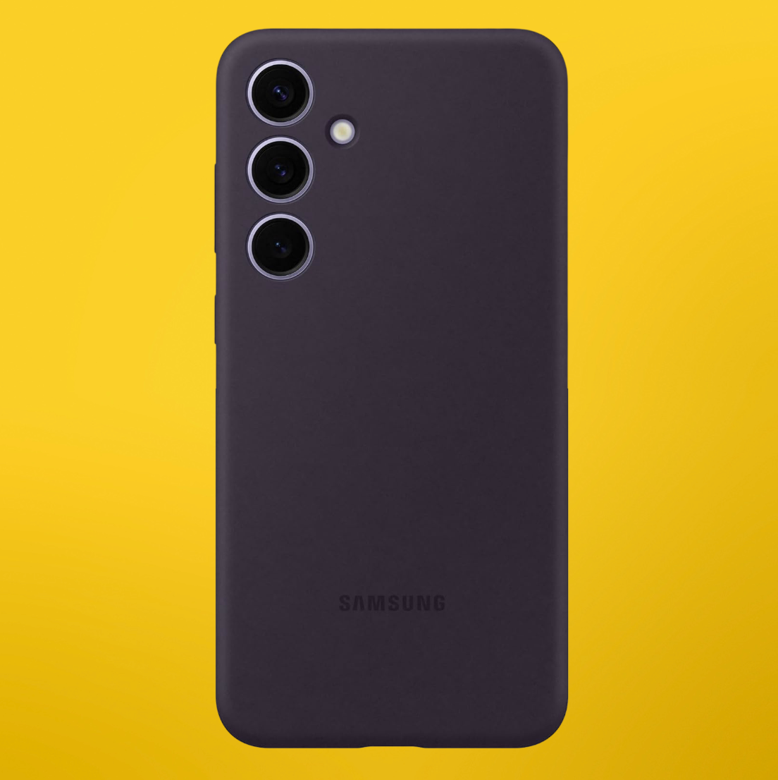 Samsung Dark Violet Silicone Case - For Samsung Galaxy S24+