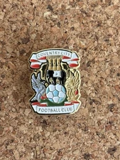Coventry City Quality  Metal/Enamel Crest pin badge Price includes postage in UK
